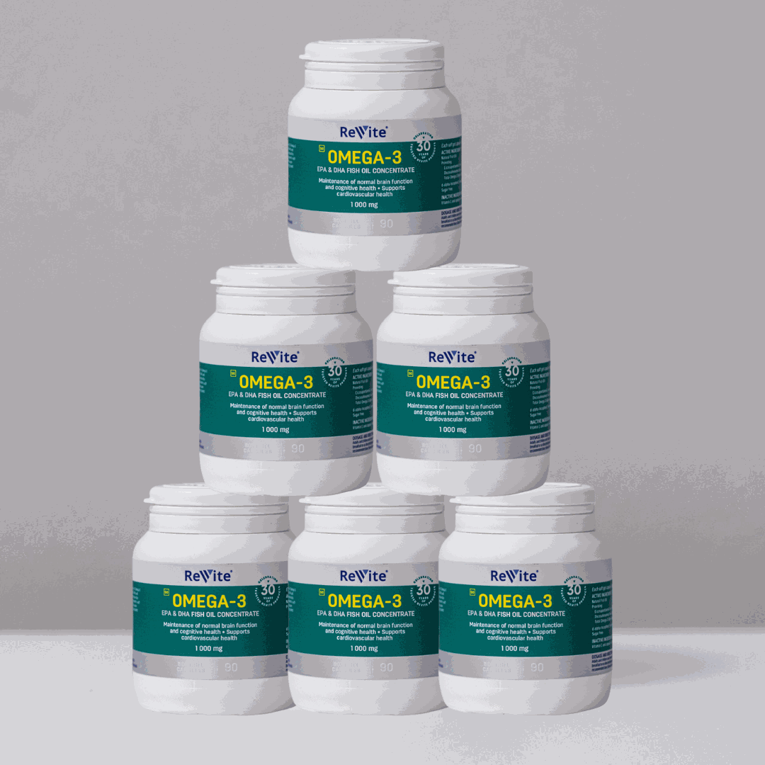 Omega 3 supplement promotion buy 5 get 1 free heart-healthy deal