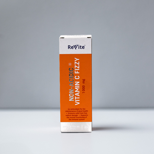 Non-Acidic Vitamin C 1000mg Fizzy Tabs (10's)