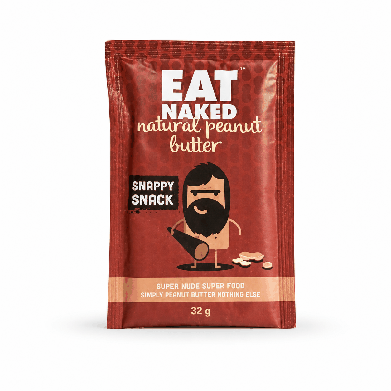 Eat Naked Natural Peanut Butter Sachets 32g