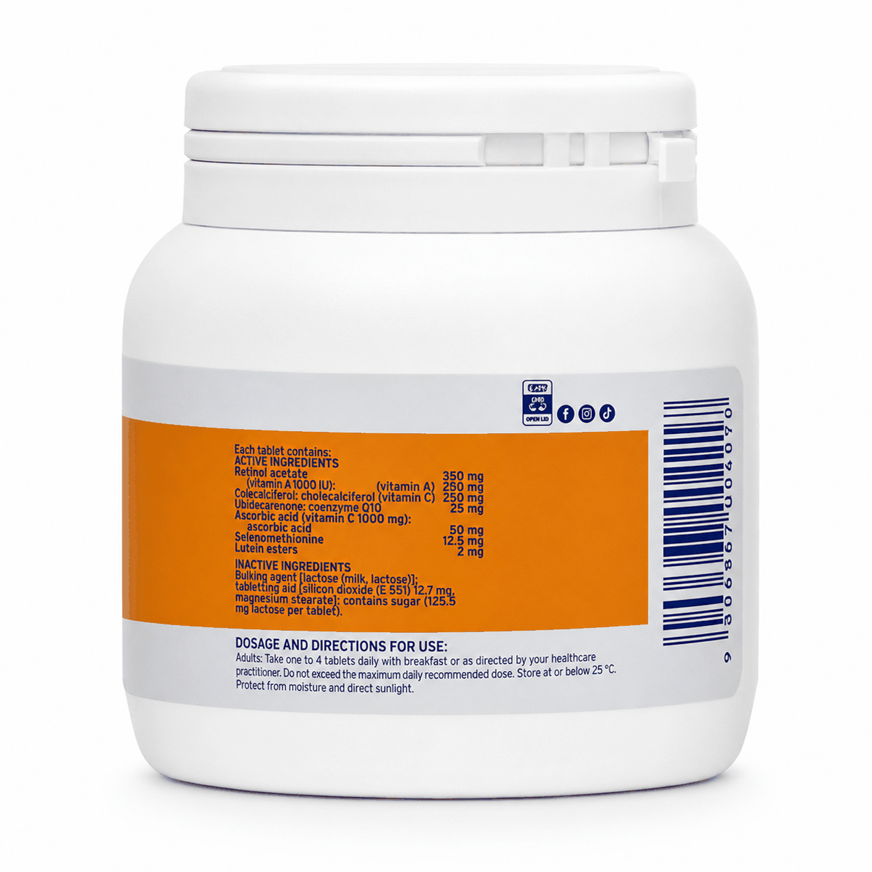 Revite Non-Acidic Vitamin C Tablets | 100's