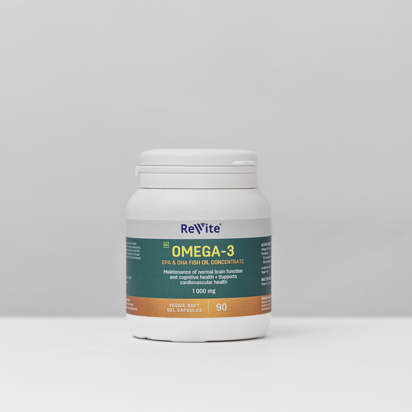 Veggie Caps Omega-3 Fish Oil 1000mg (90's)