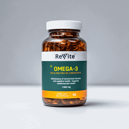 Revite Veggie Caps Omega 3 Essential Fatty Acid