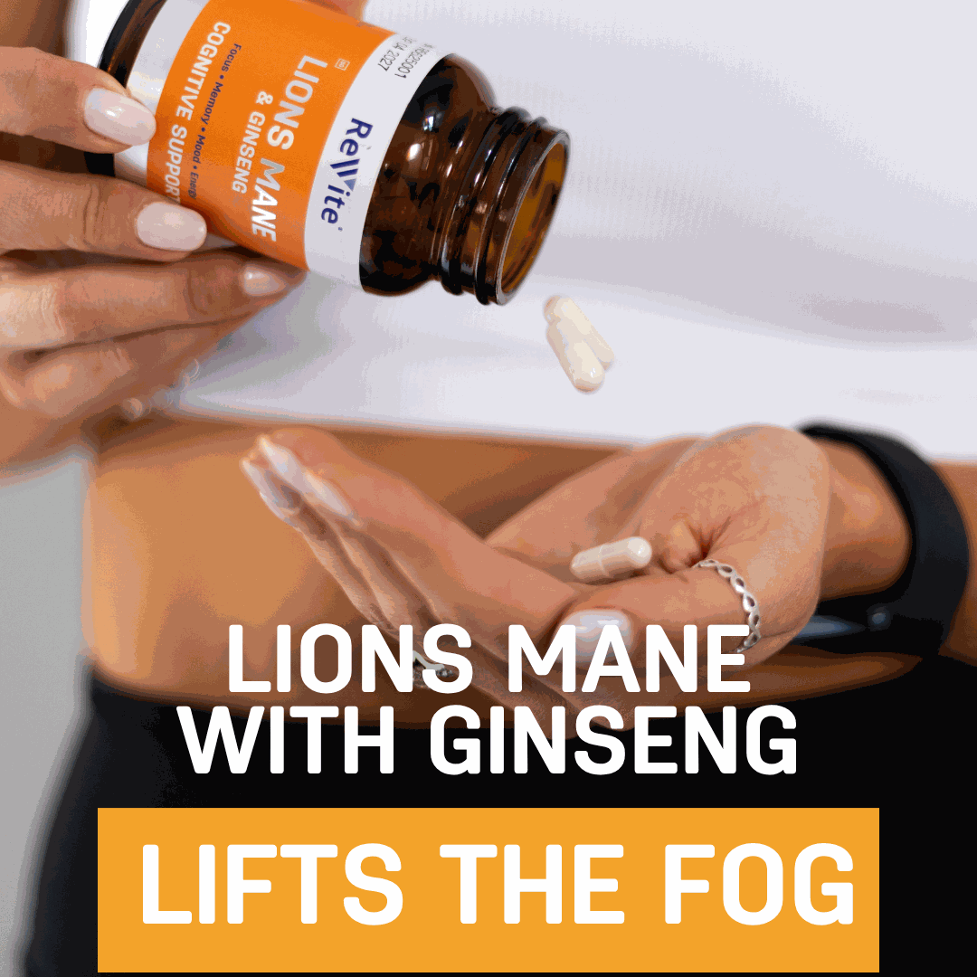 Revite Lions Mane & Ginseng
