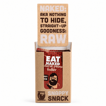 Eat Naked Natural Peanut Butter Sachets (12 x 32g)