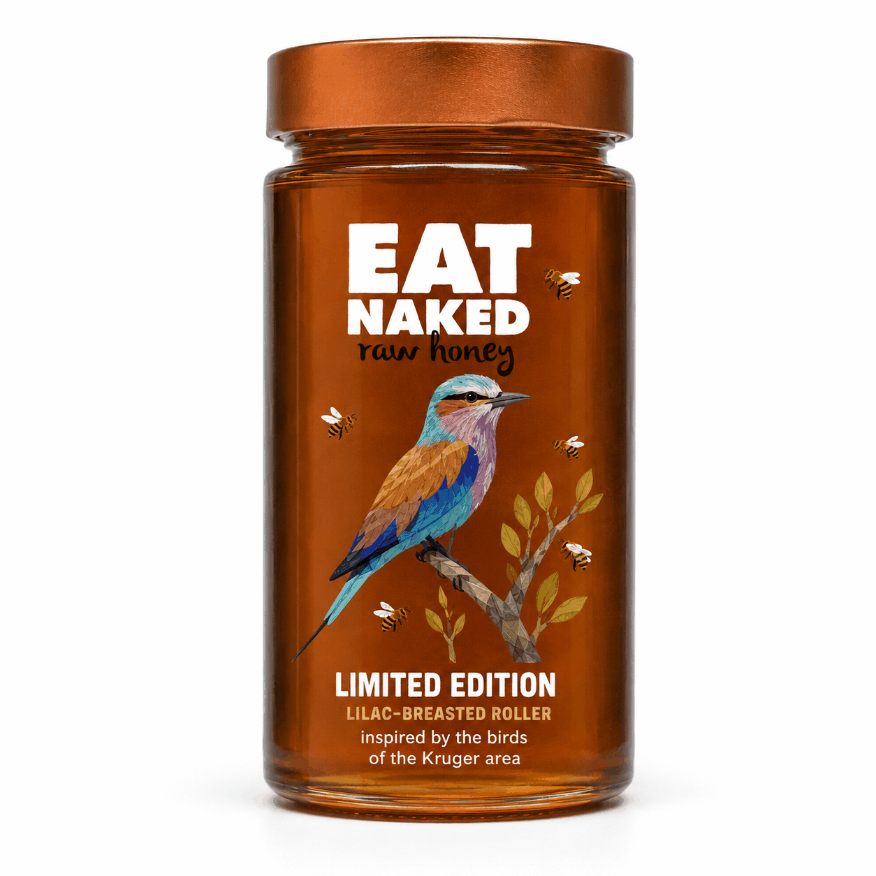 Eat Naked Local Raw Honey 635g Glass Jar