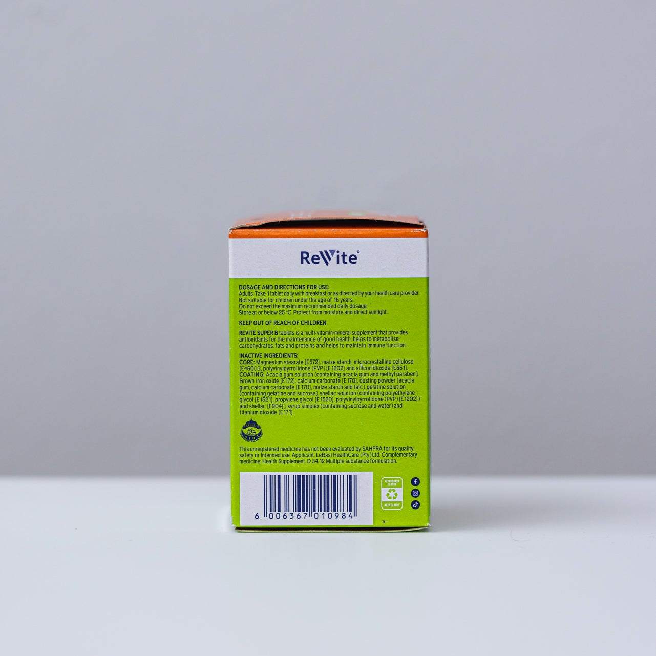 Super B Energy Methylated Tabs 60's