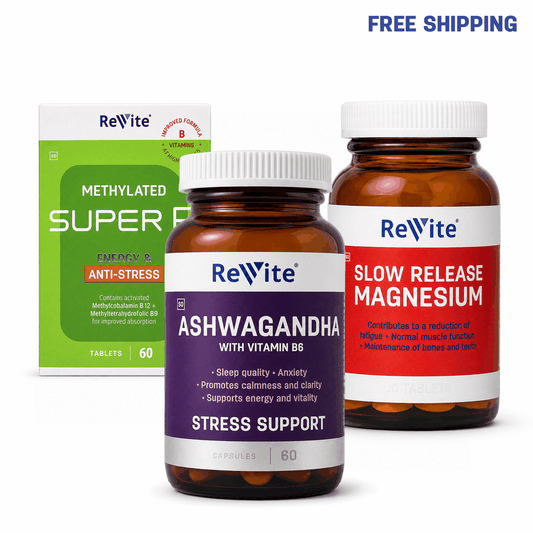 Revite Stress Less Deal | Magnesium Super B & Ashwagandha