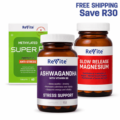 Revite Stress Less Deal | Magnesium Super B & Ashwagandha