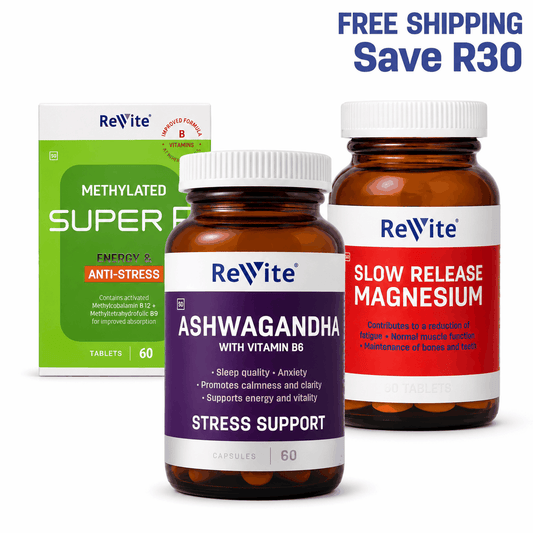 Revite Stress Less Deal | Magnesium Super B & Ashwagandha