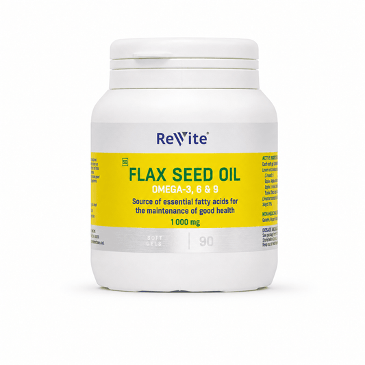 Revite Omega 3, 6 and 9 Flax Seed Oil | 90's