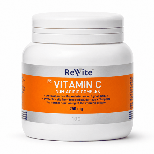 Revite Non-Acidic Vitamin C Tablets | 100's