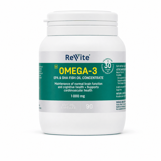 Revite Omega-3 EPA/DHA 1000mg softgels | 90’s