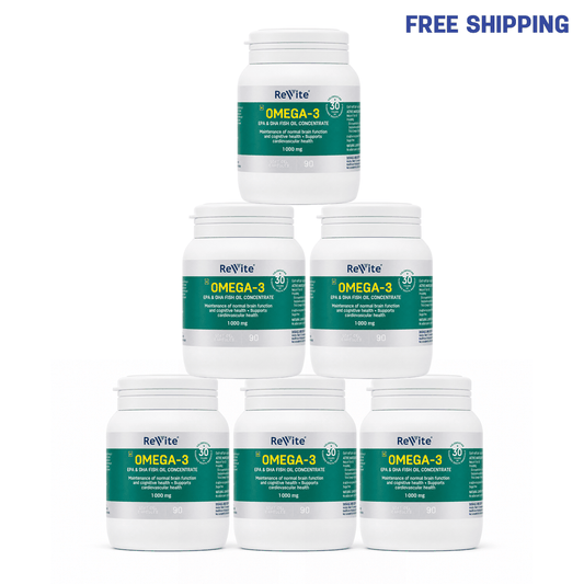 Revite Omega 3 1000mg 90's Bulk Deal