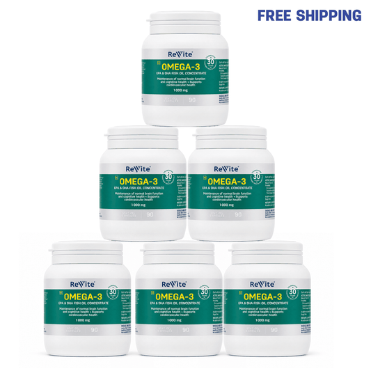 Revite Omega 3 1000mg 90's Bulk Deal