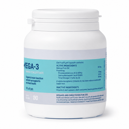 Revite Omega-3 Fish Oil 500mg | 180's