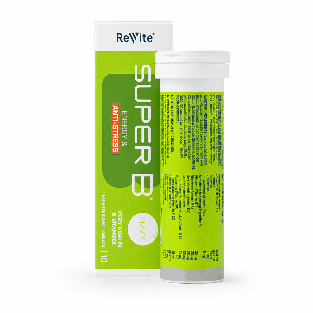 Revite Super B Energy Fizzy Tablets | 10's