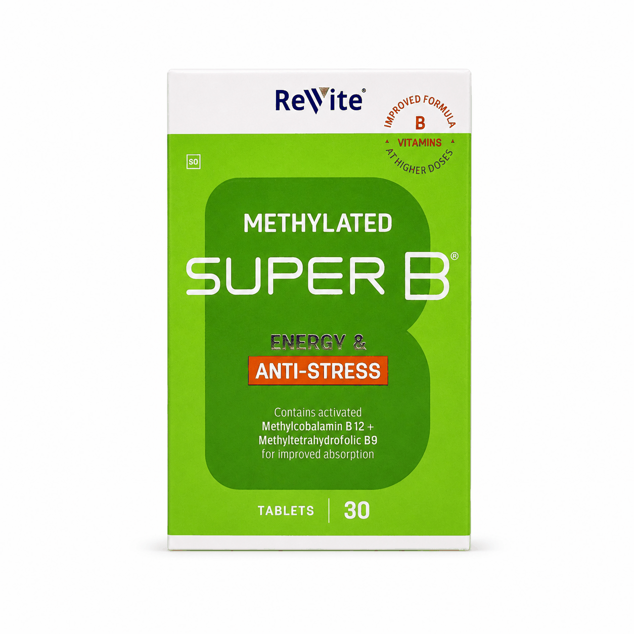 Revite Super B Methylated Tabs | 30's