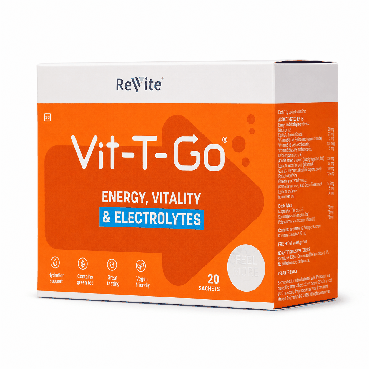 Revite Vit-T-Go Sachets | 20's