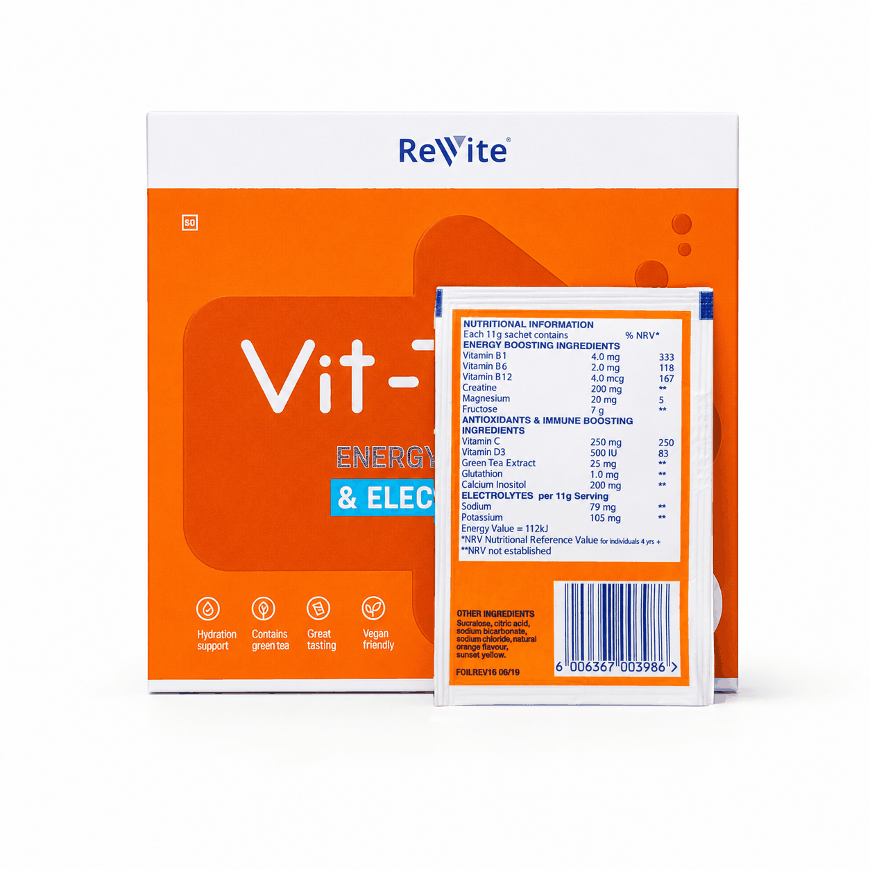 Revite Vit-T-Go Sachets | 50's