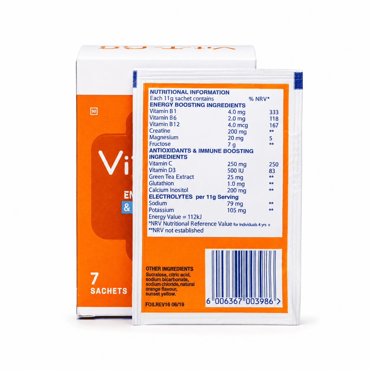Revite Vit-T-Go Sachets | 7's