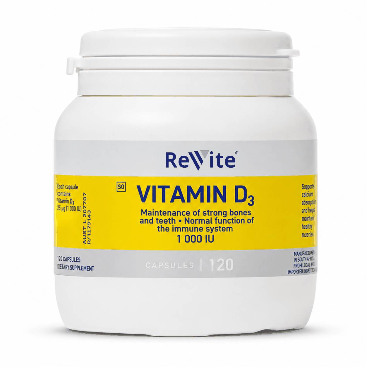 Revite Vitamin D Capsules | 60's