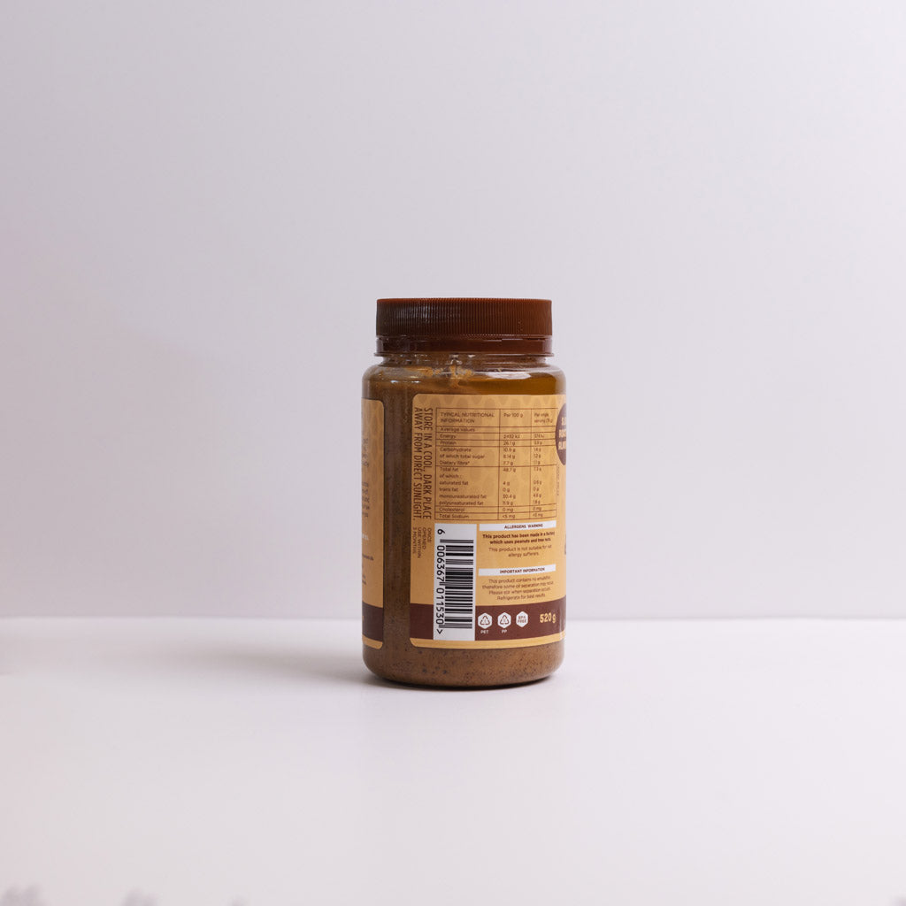 Natural Almond Butter Jar 520g