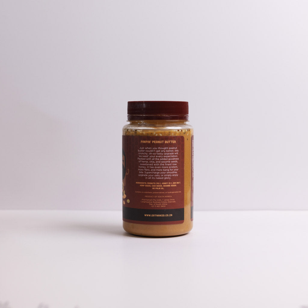 Super Seed Natural Peanut Butter Jar 520g