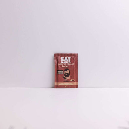 Natural Peanut Butter sachet packet with all-natural ingredients and no additives